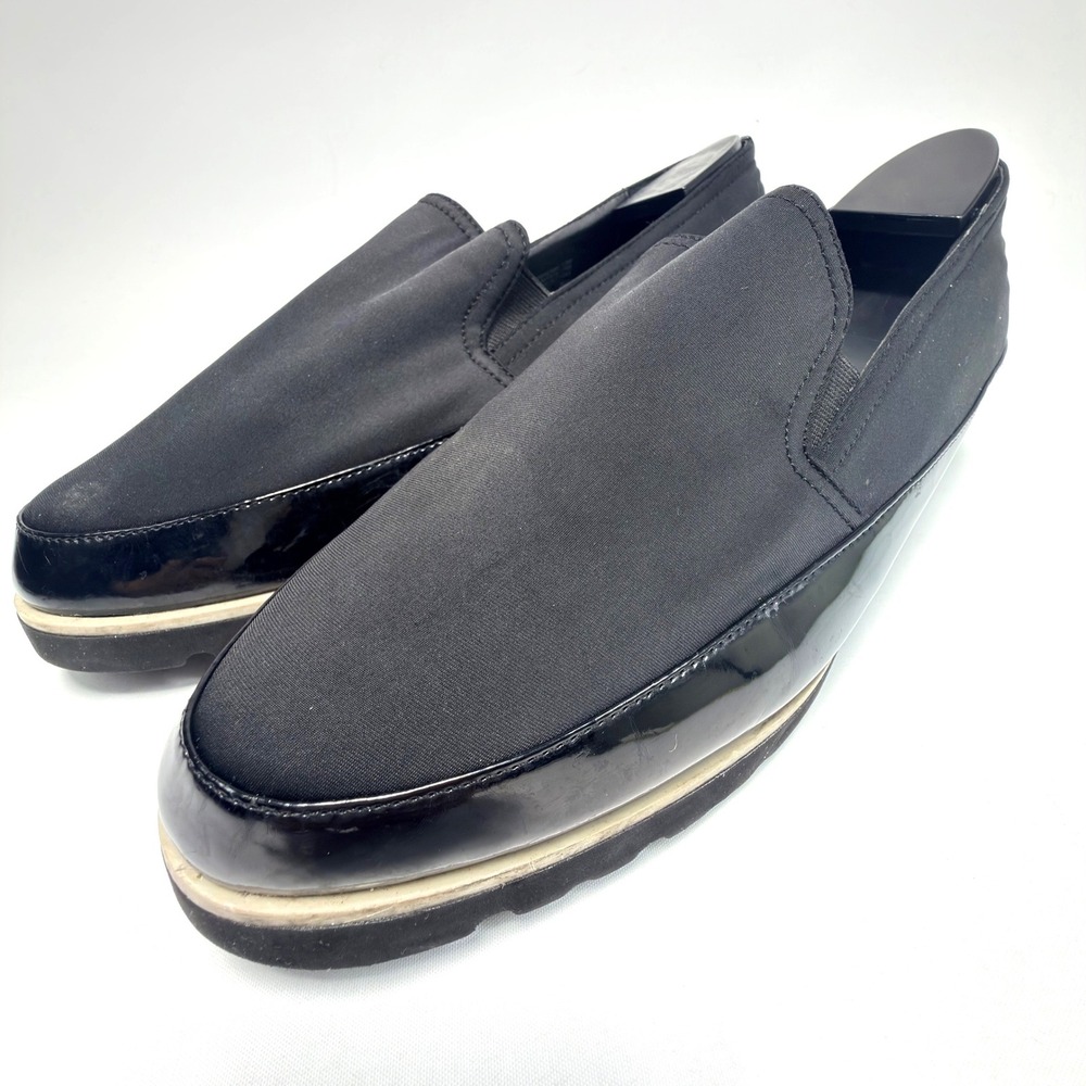 Donald J Pliner Sport slip-on loafers comfort shoes black mens 13 designer Italy